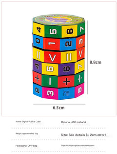 Educational Math Cylinder for Kids