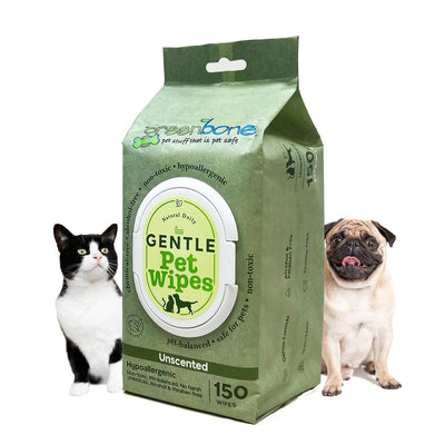 PureCare Pet Wipes Unscented 150 Pack