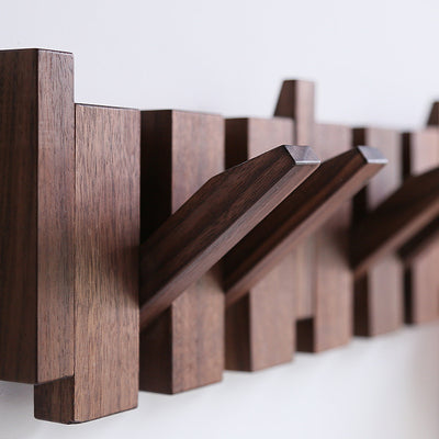 Piano Key Elegance Wall Rack