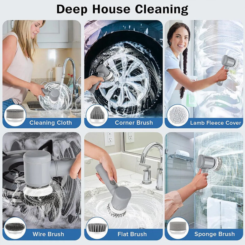 Portable Power Scrub Brush