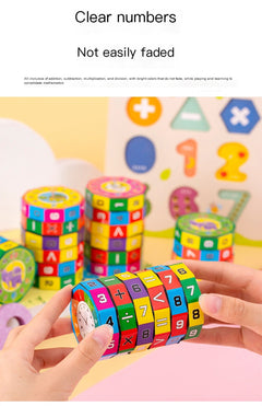 Educational Math Cylinder for Kids