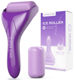 CUPID CARE Dual Ice Rollers for Facial Massage | Purple