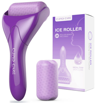 CUPID CARE Dual Ice Rollers for Facial Massage | Purple