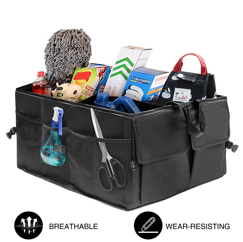 Premium Collapsible 40L Auto Trunk Organizer (Heavy Duty Family Edition)