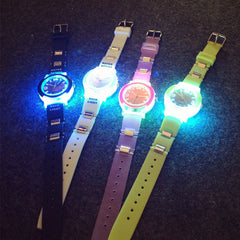 Harajuku Glow Jelly Fashion Watch