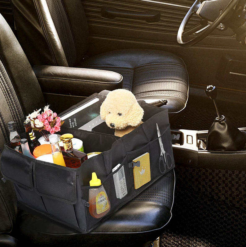 Premium Collapsible 40L Auto Trunk Organizer (Heavy Duty Family Edition)