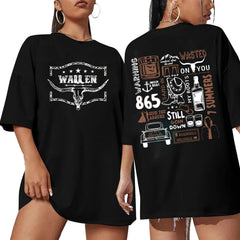 Cowgirl Country Graphic Tee for Women
